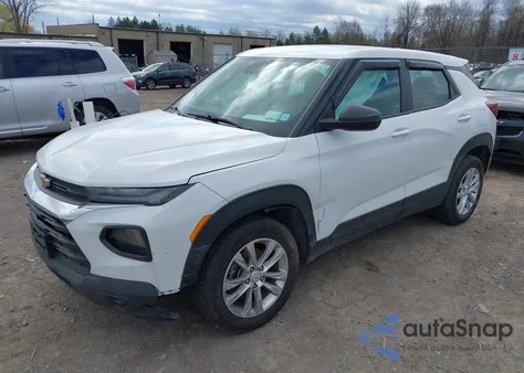 2022 Chevrolet Trailblazer Awd Ls z USA, uszkodzony, nr VIN KL79MNSL1NB047644